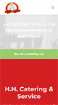 Mobile Screenshot of hhcatering.nl